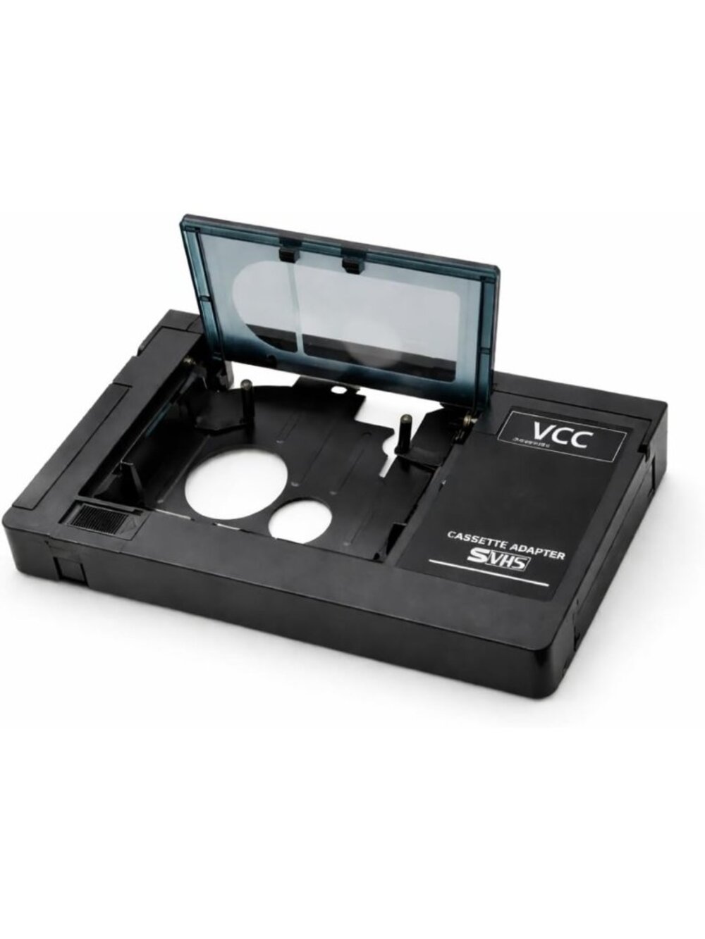 VHS-C to VHS Cassette Adapter - Motorized Converter for Easy Playback & Transfer